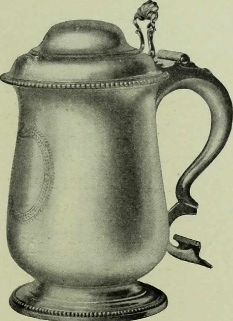 An illustration from Old London silver, its history, its makers and its marks, 1903, leaf 168