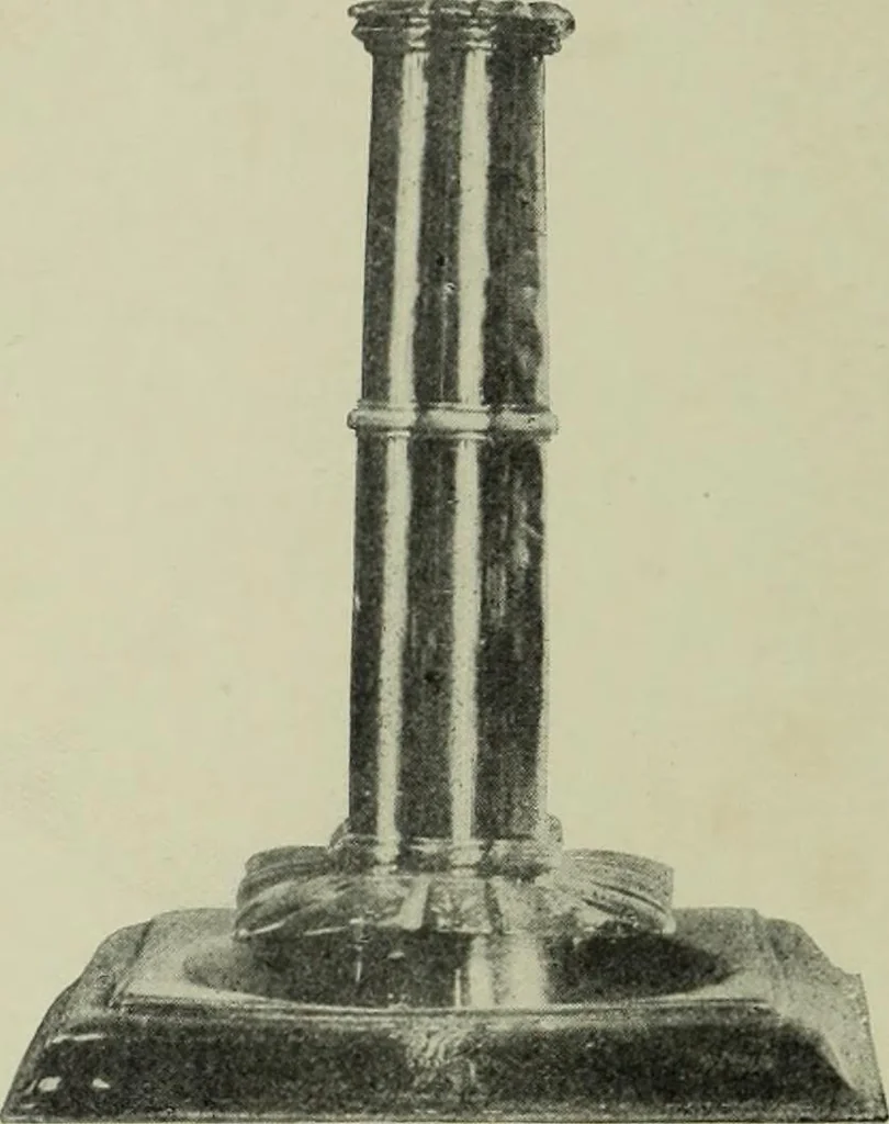An illustration from Old London silver, its history, its makers and its marks, 1903, leaf 185
