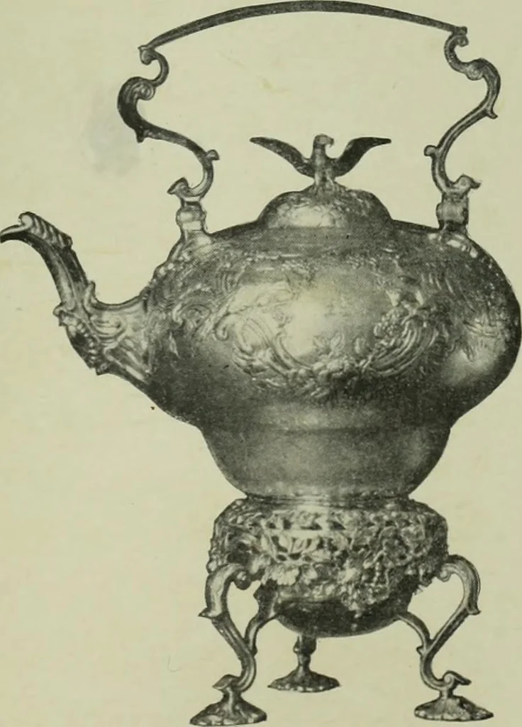 An illustration from Old London silver, its history, its makers and its marks, 1903, leaf 202