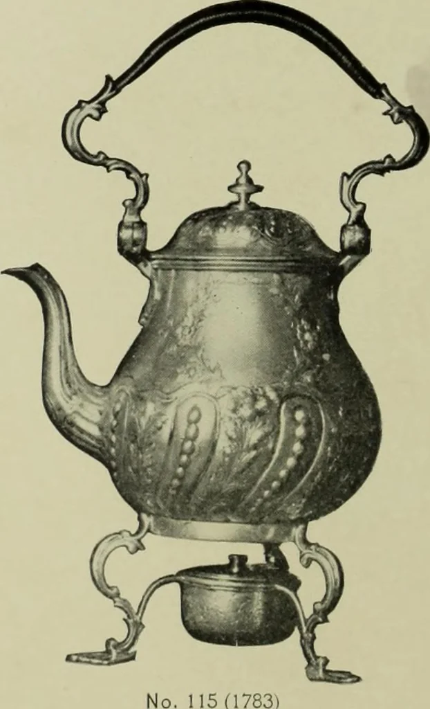 An illustration from Old London silver, its history, its makers and its marks, 1903, leaf 203