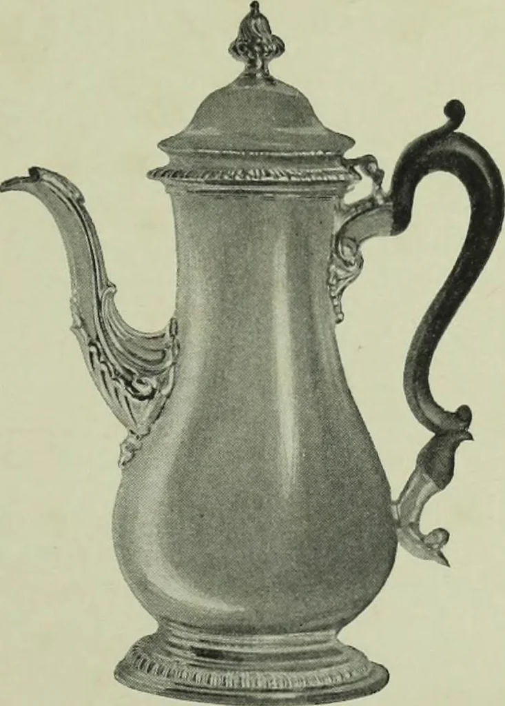 An illustration from Old London silver, its history, its makers and its marks, 1903, leaf 206