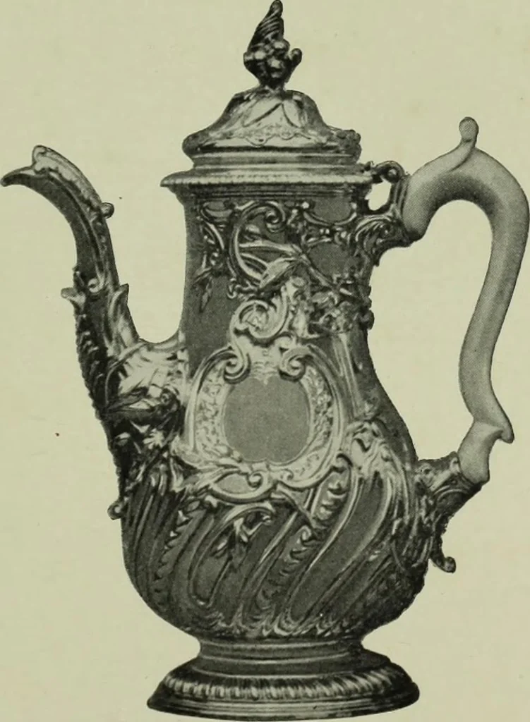 An illustration from Old London silver, its history, its makers and its marks, 1903, leaf 206