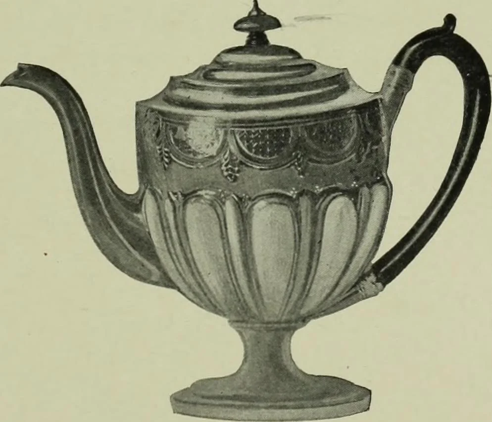 An illustration from Old London silver, its history, its makers and its marks, 1903, leaf 208