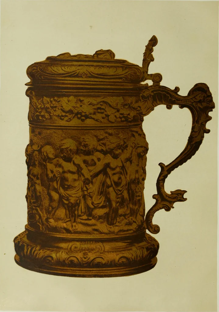 An illustration from Old London silver, its history, its makers and its marks, 1903, leaf 21