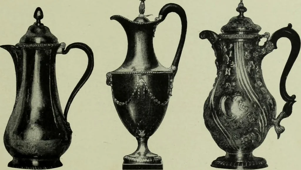An illustration from Old London silver, its history, its makers and its marks, 1903, leaf 210