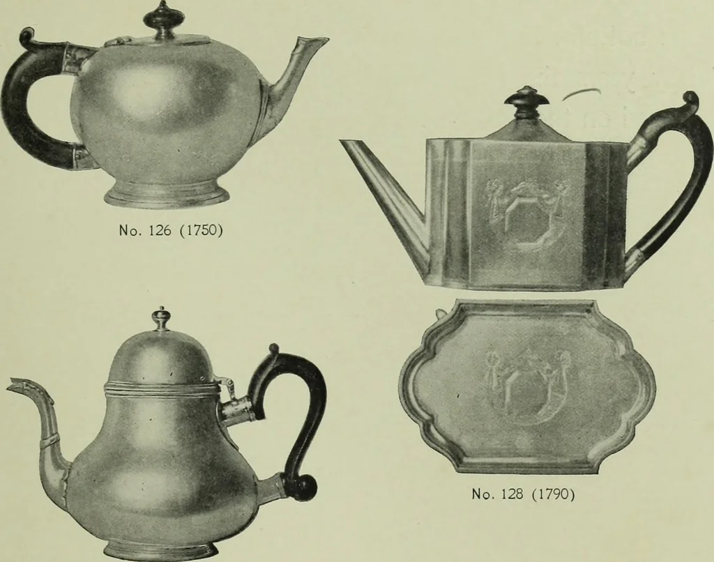 An illustration from Old London silver, its history, its makers and its marks, 1903, leaf 212