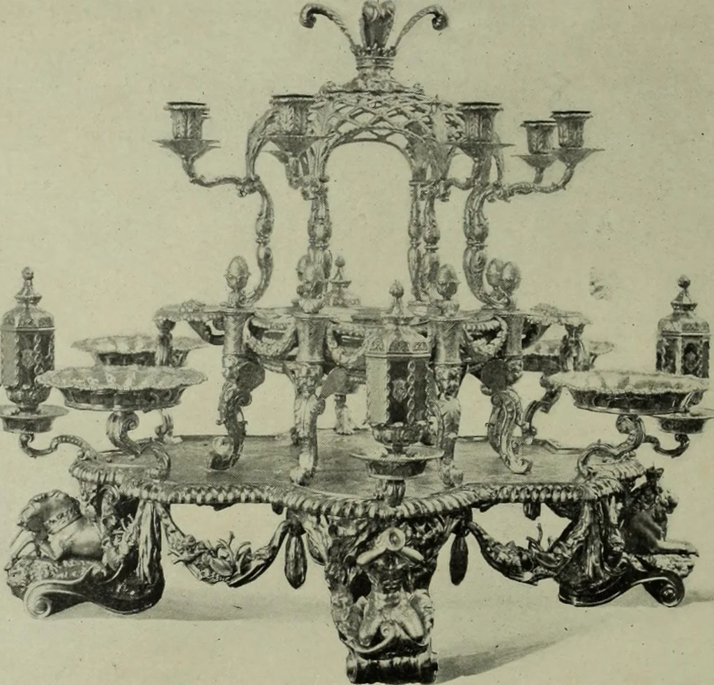 An illustration from Old London silver, its history, its makers and its marks, 1903, leaf 225