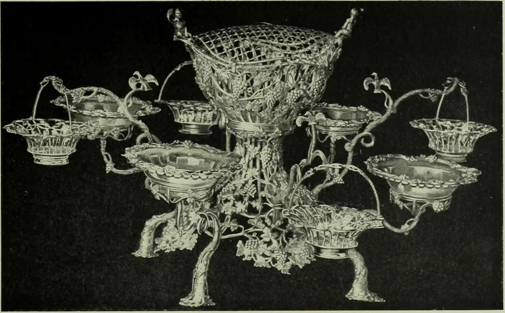 An illustration from Old London silver, its history, its makers and its marks, 1903, leaf 226