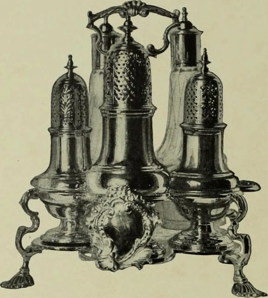 An illustration from Old London silver, its history, its makers and its marks, 1903, leaf 233