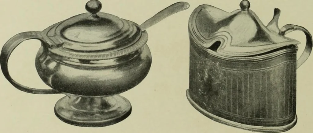 An illustration from Old London silver, its history, its makers and its marks, 1903, leaf 243