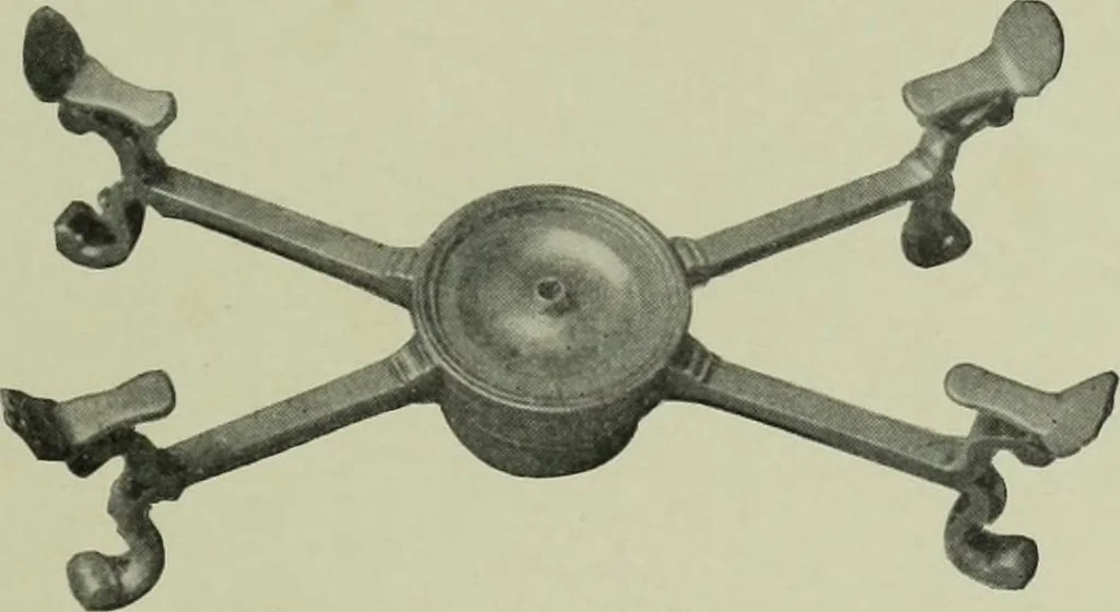An illustration from Old London silver, its history, its makers and its marks, 1903, leaf 244