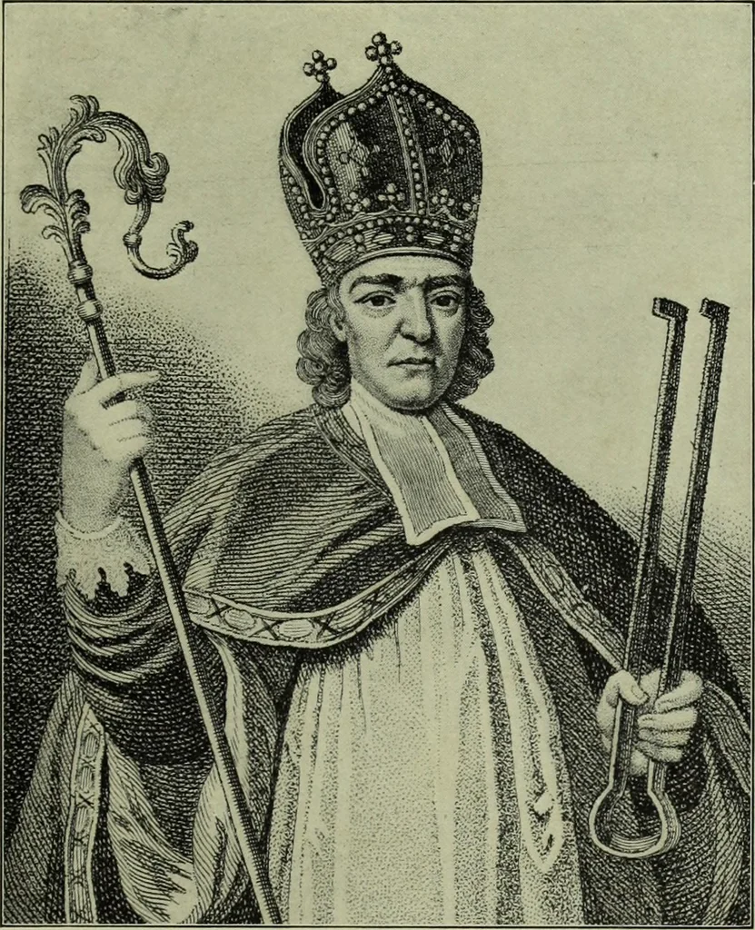 An illustration from Old London silver, its history, its makers and its marks, 1903, leaf 28