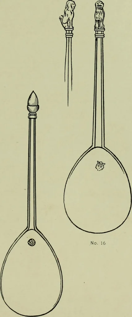 An illustration from Old London silver, its history, its makers and its marks, 1903, leaf 84