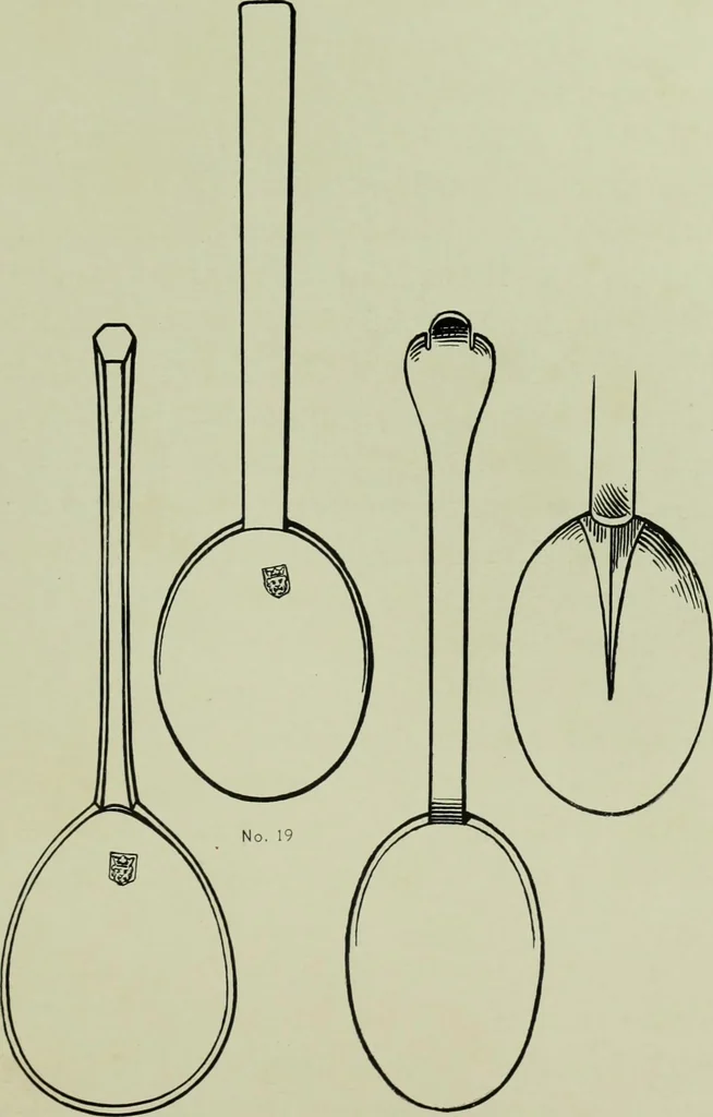 An illustration from Old London silver, its history, its makers and its marks, 1903, leaf 86