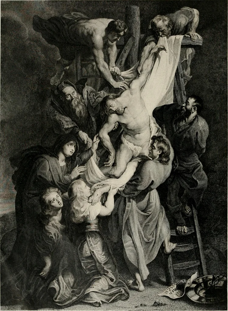 An illustration from The old masters of Belgium and Holland <Les maîtres d'autrefois>, 1882, leaf 7