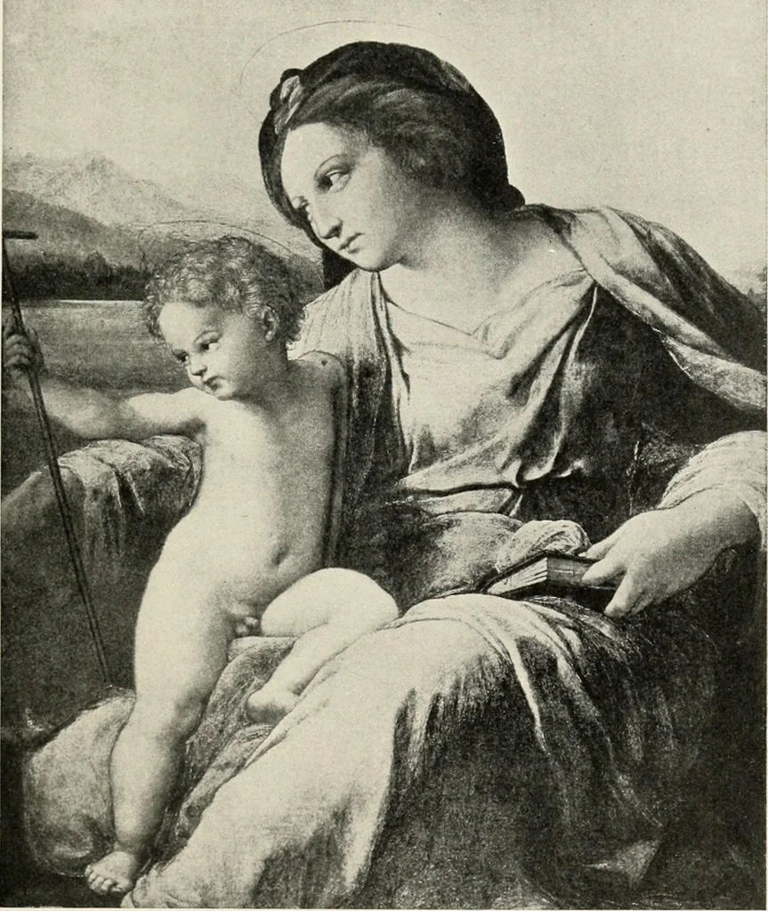 An illustration from The old masters and their pictures, for the use of schools and learners in art;, 1905, leaf 180