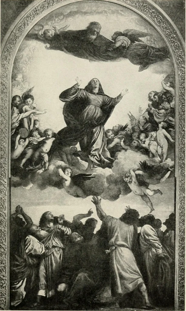 An illustration from The old masters and their pictures, for the use of schools and learners in art;, 1905, leaf 192