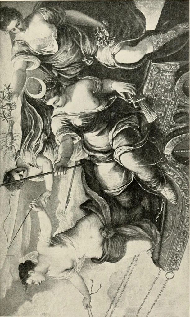 An illustration from The old masters and their pictures, for the use of schools and learners in art;, 1905, leaf 240