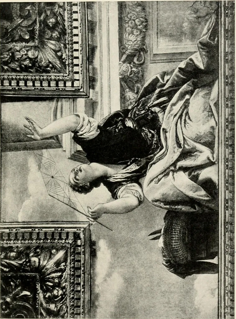 An illustration from The old masters and their pictures, for the use of schools and learners in art;, 1905, leaf 250