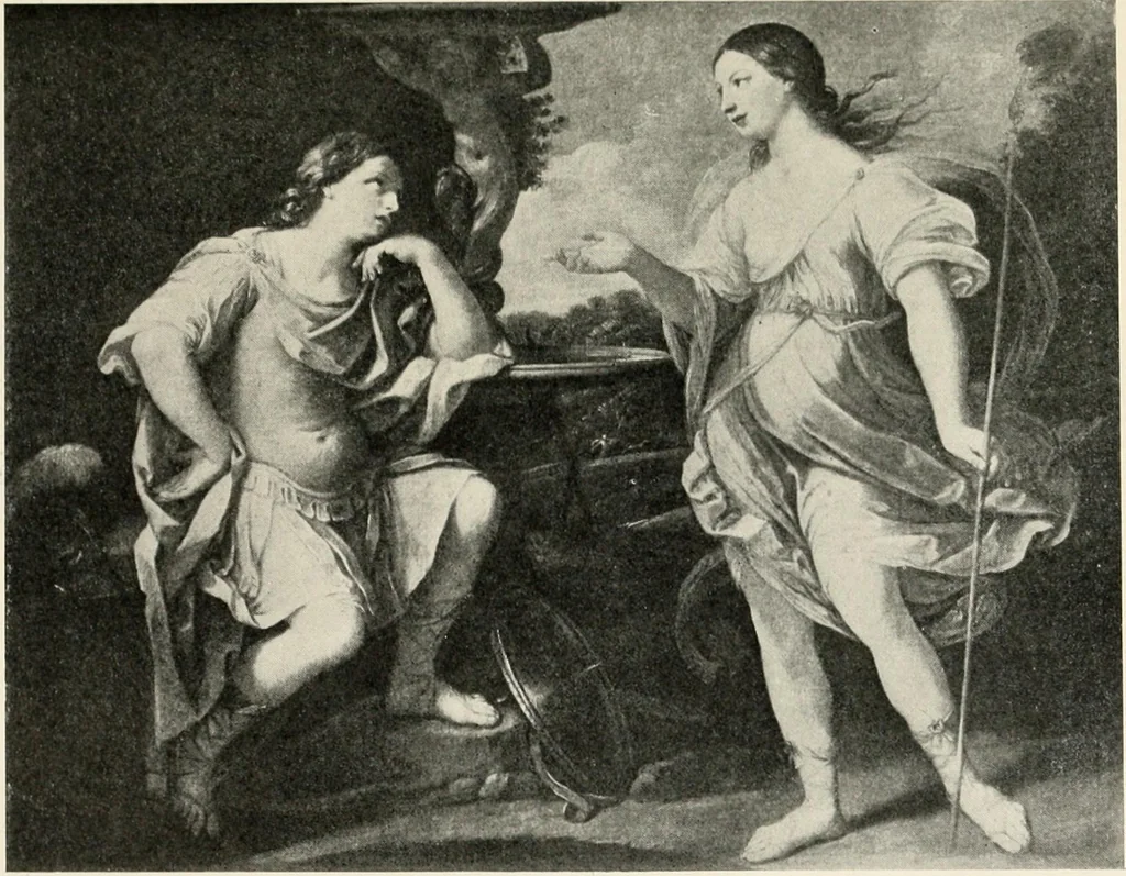 An illustration from The old masters and their pictures, for the use of schools and learners in art;, 1905, leaf 262