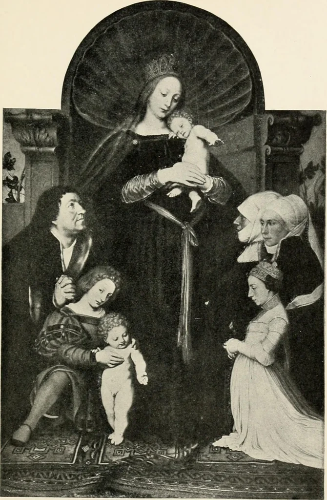 An illustration from The old masters and their pictures, for the use of schools and learners in art;, 1905, leaf 368
