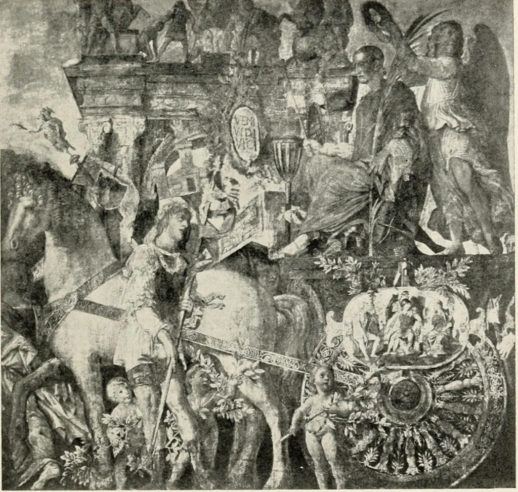 An illustration from The old masters and their pictures, for the use of schools and learners in art;, 1905, leaf 92