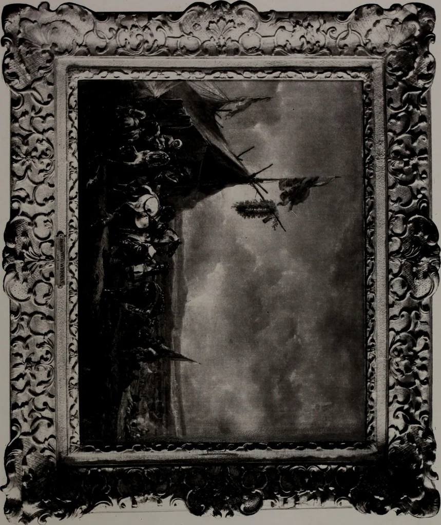 An illustration from Old and modern masters in the collection of M.C.D. Borden, 1911, leaf 100