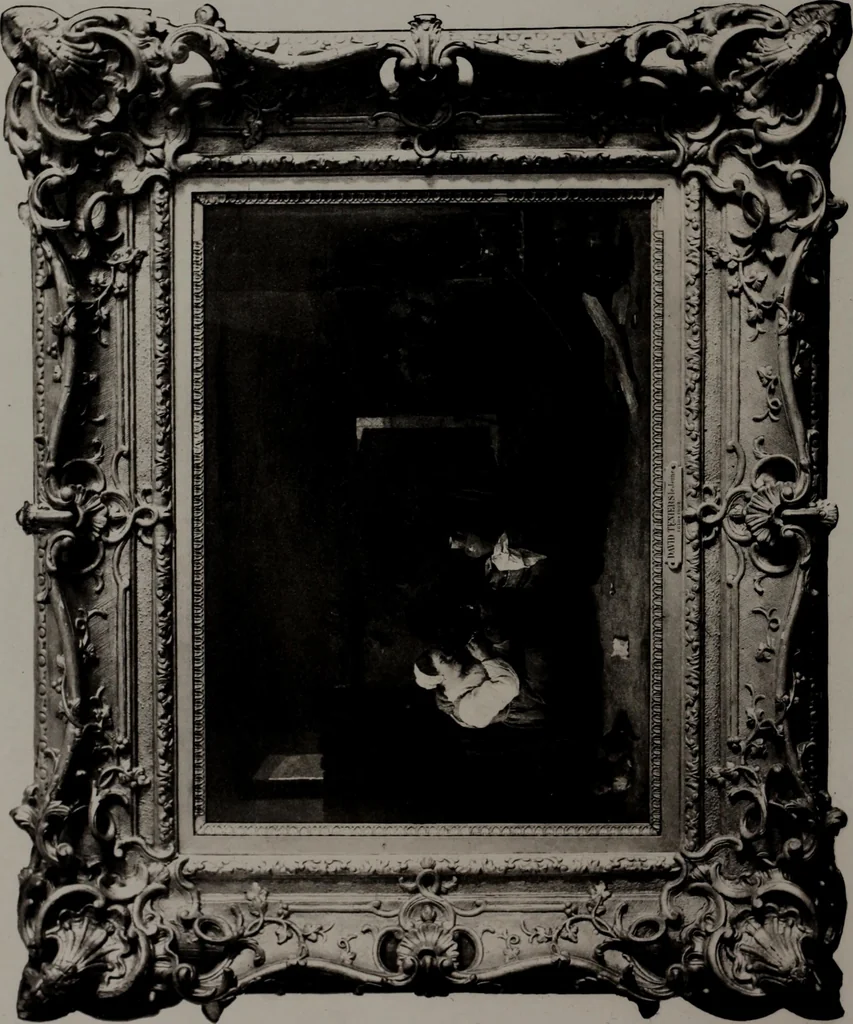 An illustration from Old and modern masters in the collection of M.C.D. Borden, 1911, leaf 113