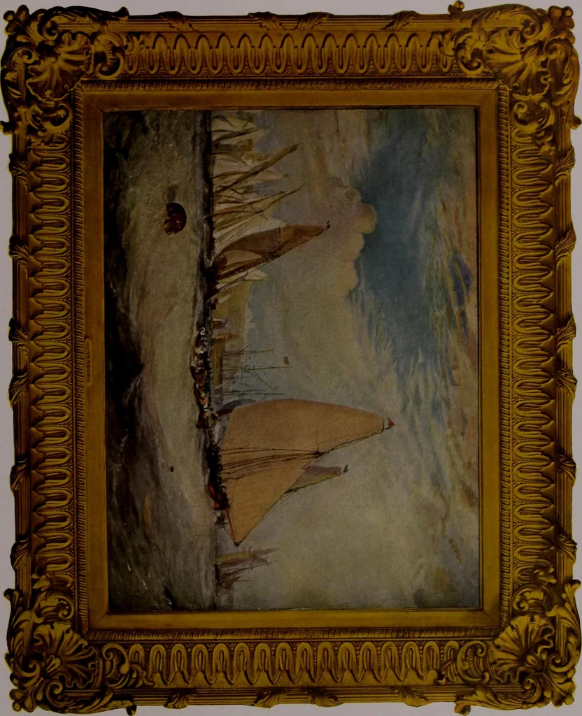 An illustration from Old and modern masters in the collection of M.C.D. Borden, 1911, leaf 194