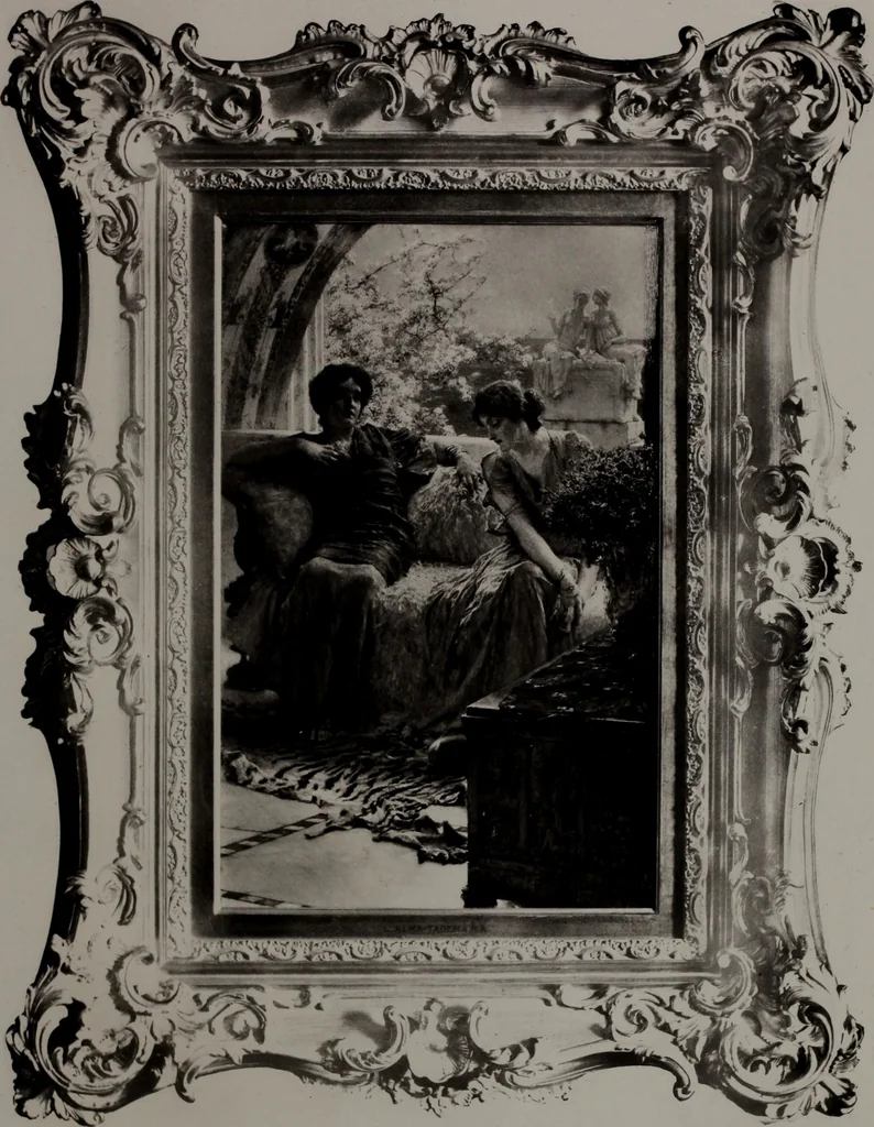 An illustration from Old and modern masters in the collection of M.C.D. Borden, 1911, leaf 214