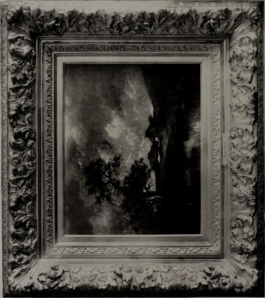 An illustration from Old and modern masters in the collection of M.C.D. Borden, 1911, leaf 117