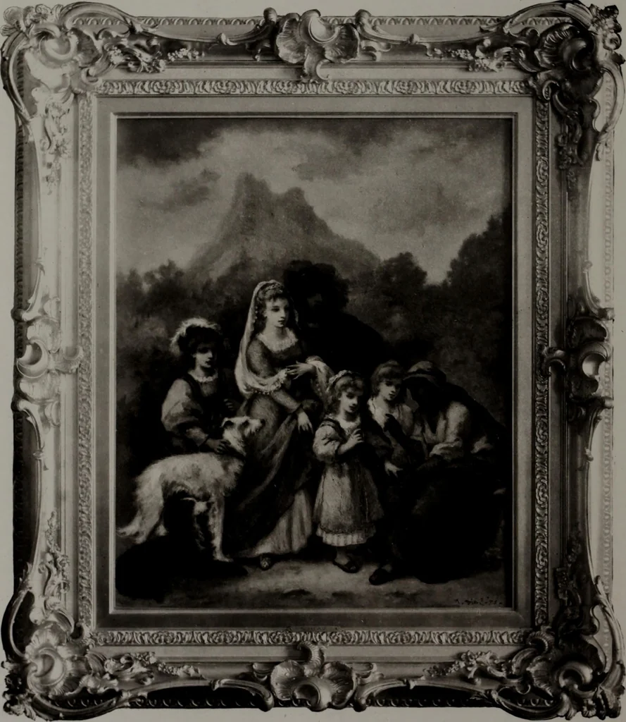 An illustration from Old and modern masters in the collection of M.C.D. Borden, 1911, leaf 147