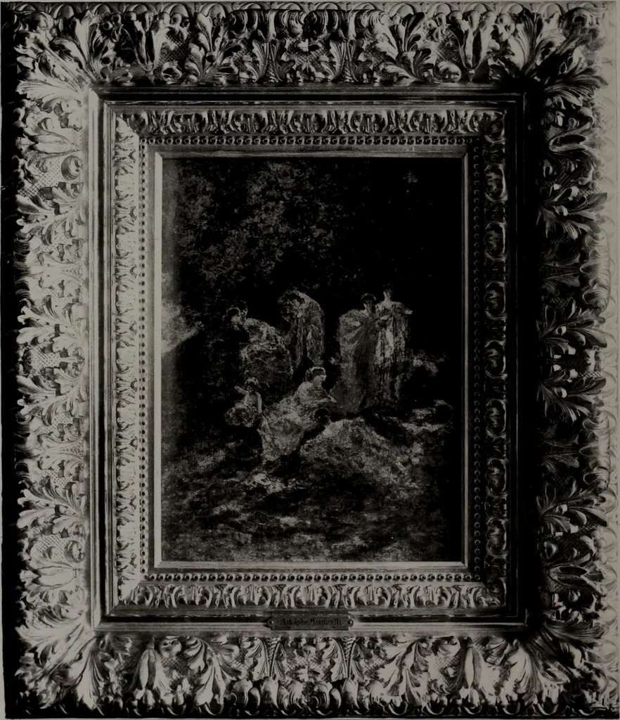 An illustration from Old and modern masters in the collection of M.C.D. Borden, 1911, leaf 157