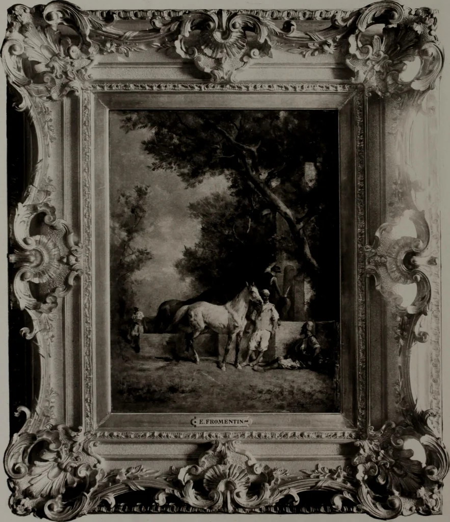 An illustration from Old and modern masters in the collection of M.C.D. Borden, 1911, leaf 177