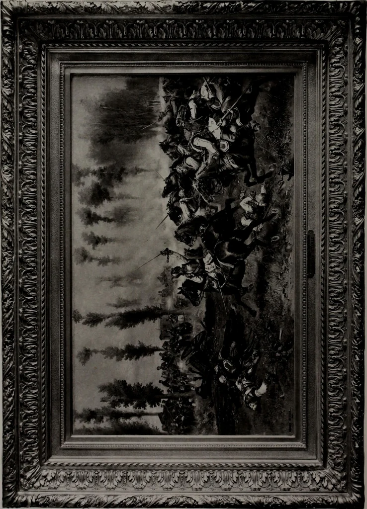 An illustration from Old and modern masters in the collection of M.C.D. Borden, 1911, leaf 199