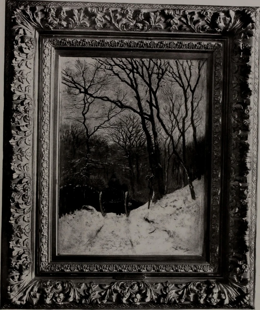 An illustration from Old and modern masters in the collection of M.C.D. Borden, 1911, leaf 224