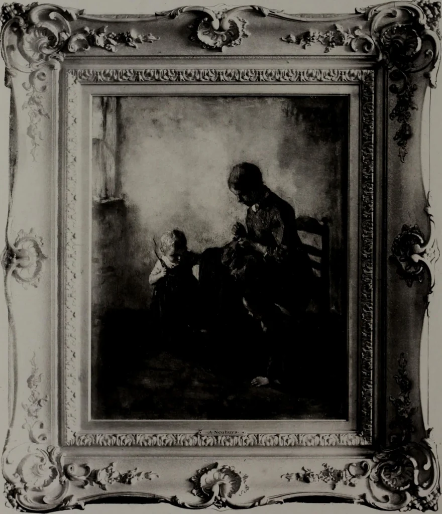 An illustration from Old and modern masters in the collection of M.C.D. Borden, 1911, leaf 227