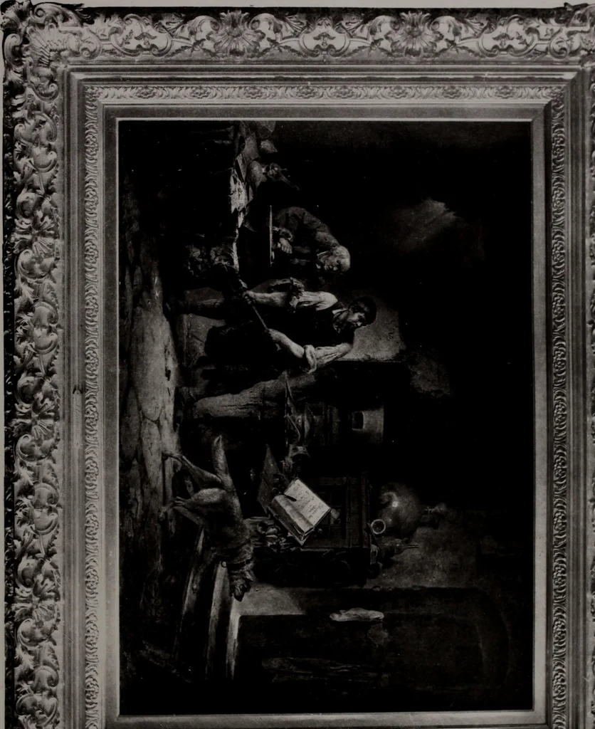 An illustration from Old and modern masters in the collection of M.C.D. Borden, 1911, leaf 238