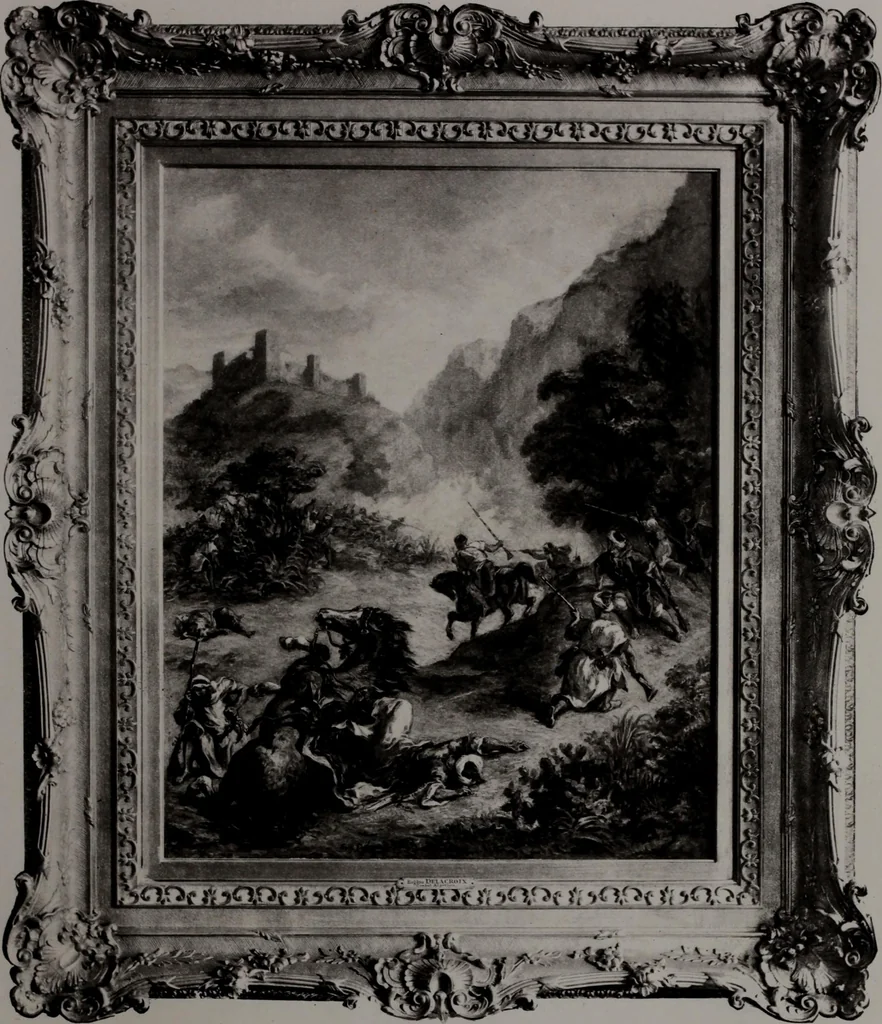 An illustration from Old and modern masters in the collection of M.C.D. Borden, 1911, leaf 54