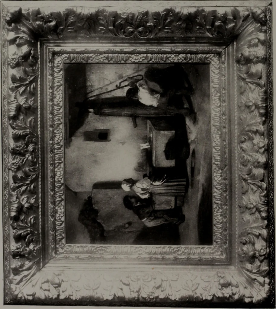 An illustration from Old and modern masters in the collection of M.C.D. Borden, 1911, leaf 57