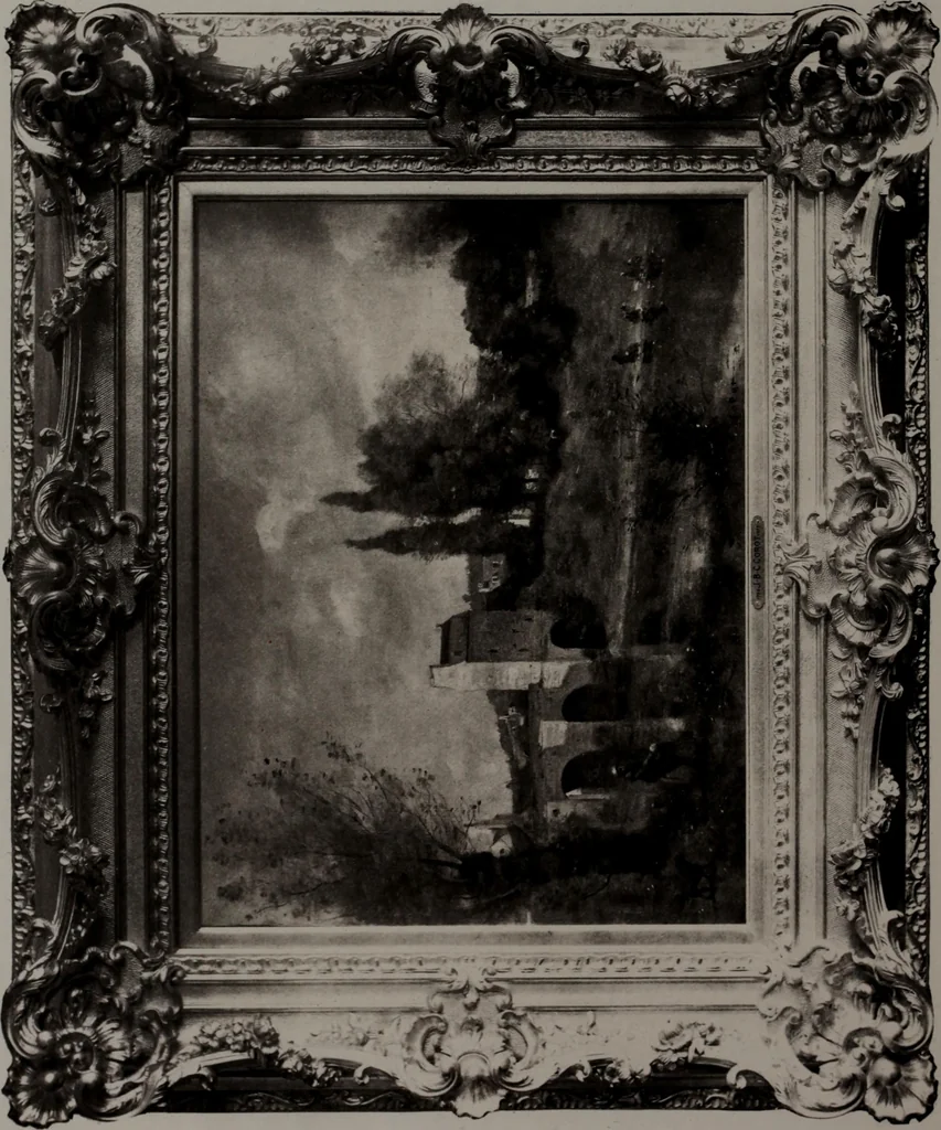 An illustration from Old and modern masters in the collection of M.C.D. Borden, 1911, leaf 77