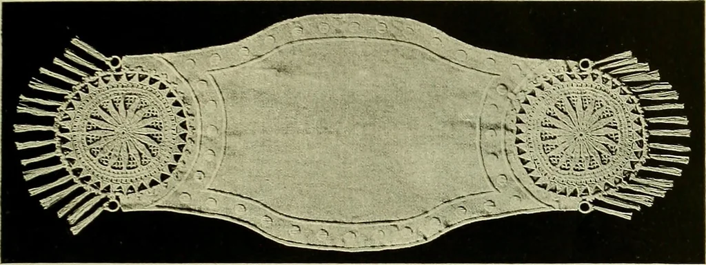 An illustration from Old and new designs in crochet work, 1900, leaf 10
