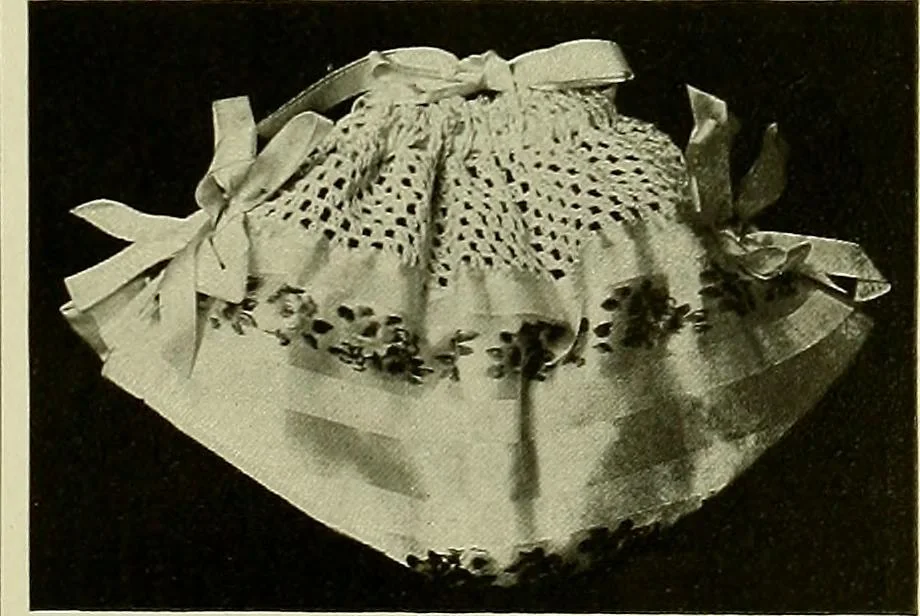 An illustration from Old and new designs in crochet work, 1900, leaf 12