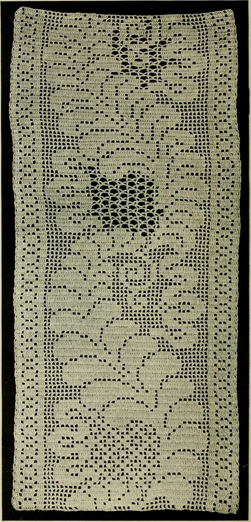 An illustration from Old and new designs in crochet work, 1900, leaf 27