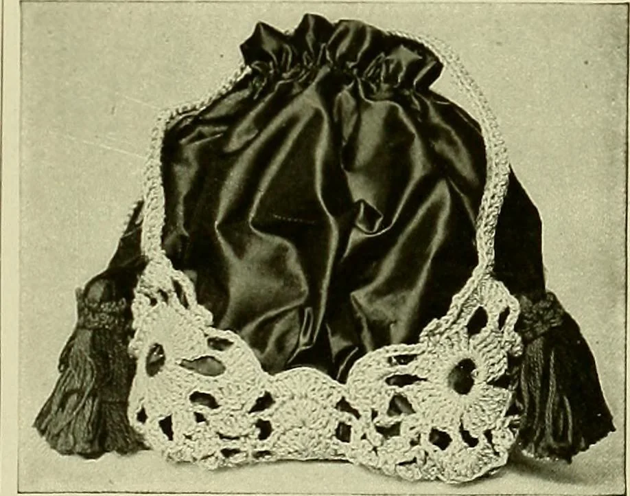 An illustration from Old and new designs in crochet work, 1900, leaf 28