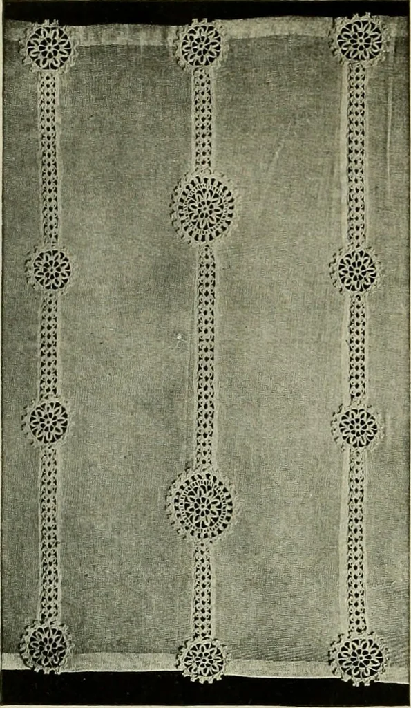 An illustration from Old and new designs in crochet work, 1900, leaf 33