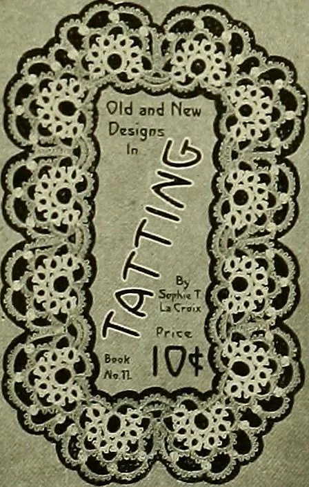 An illustration from Old and new designs in crochet work, 1900, leaf 4