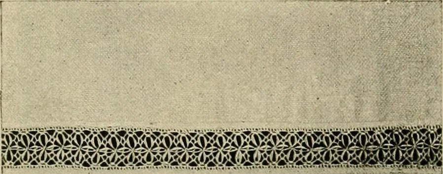 An illustration from Old and new designs in crochet work, 1900, leaf 17