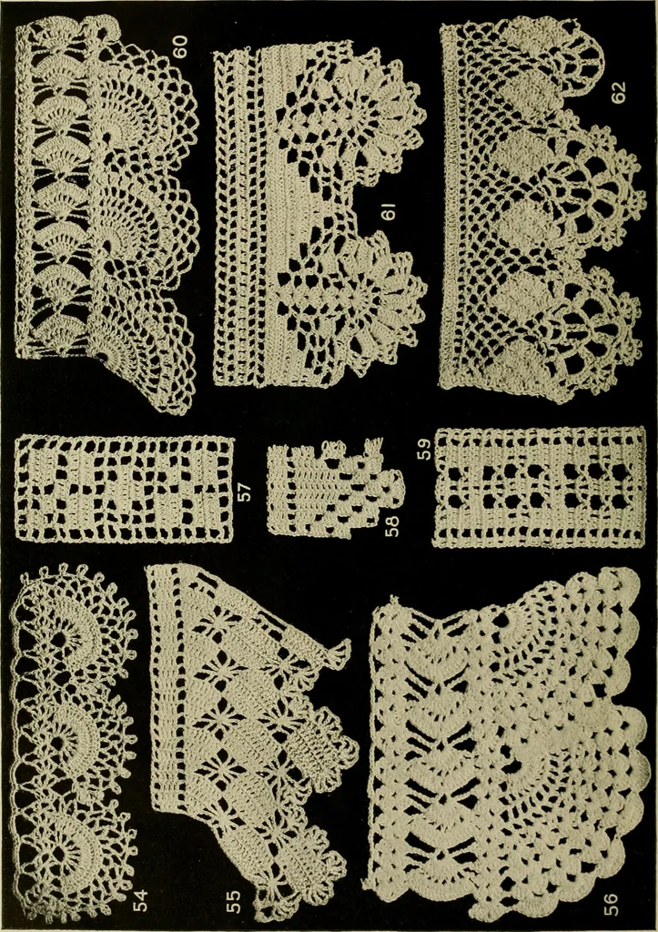 An illustration from Old and new designs in crochet work, 1900, leaf 29
