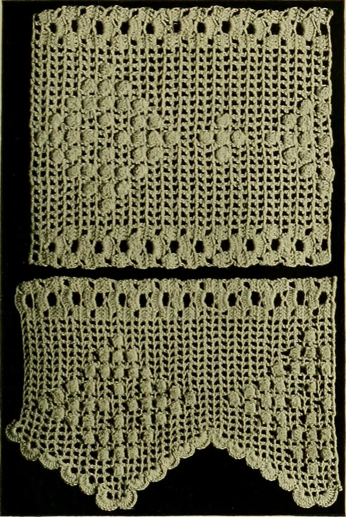 An illustration from Old and new designs in crochet work, 1900, leaf 30
